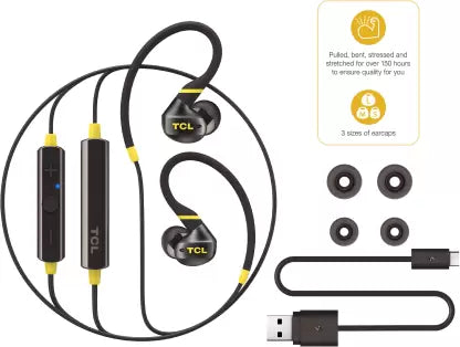 TCL ACTV100 Bluetooth Headset (Monza Black, In the Ear) TCL ACTV100 Bluetooth Headset (Monza Black, In the Ear)